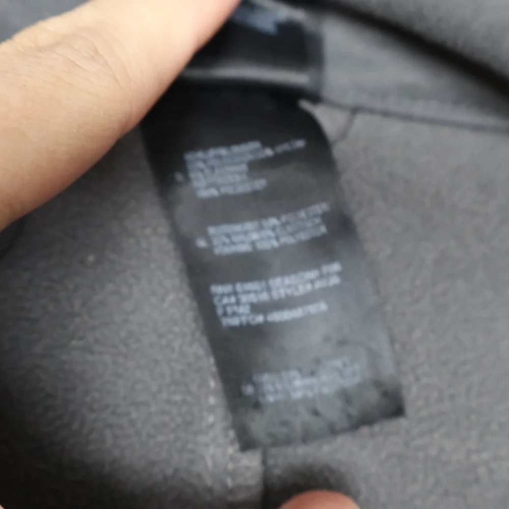 North Face Vest Men Medium Black‎ Apex Softshell Fleece Lined Gorpcore Hiking